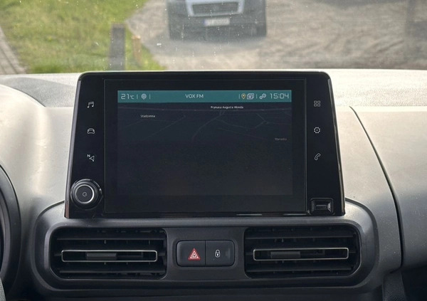 Citroen Berlingo cena 41900 przebieg: 77310, rok produkcji 2020 z Bisztynek małe 254